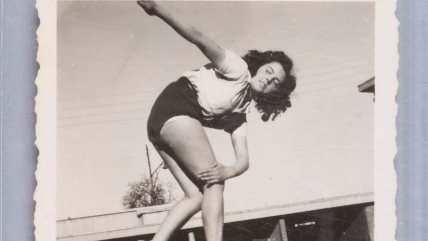 retro fotografija žene