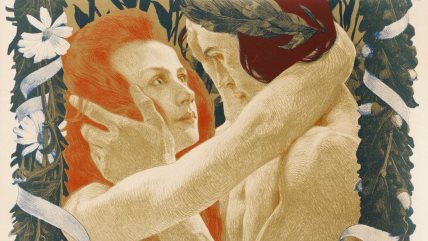 ilustracija ljubavni par