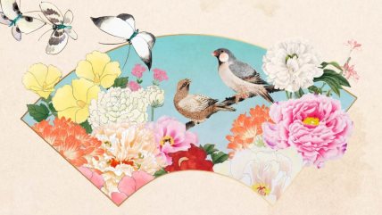 ptičice, cveće, proleće