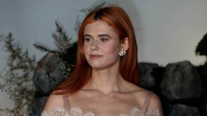 Alison Oliver na premijeri filma Wuthering Heights.