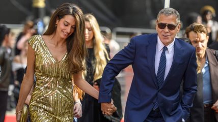 Amal i George Clooney na proslavi The  King’s Trusta.