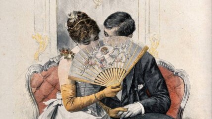 Ilustracija ljubavnog para.