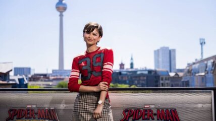 Zendaya na turneji za film Spider-Man: Brand New Day u Berlinu.