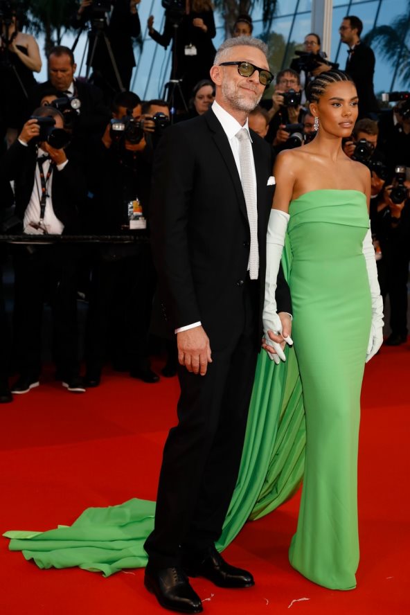 Tina Kunakey i Vincent Cassel ukrali su svu pažnju na kanskom fesitvalu.