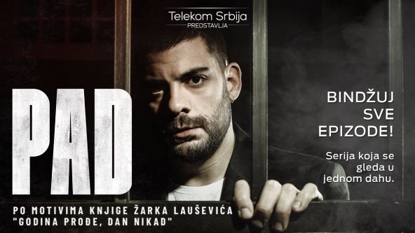 Serija Pad po knjizi Žarka Lauševića