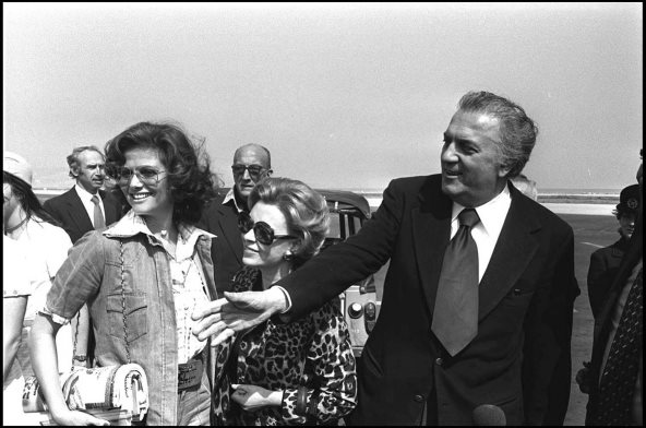 Claudia Cardinale i Federico Fellini