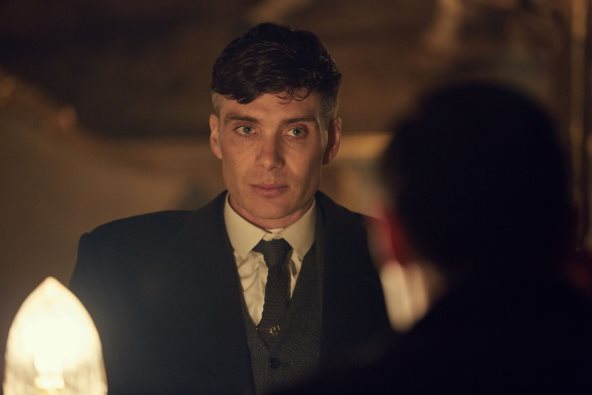 Cillian Murphy u krupnom kadru u Netflixovoj seriji Peaky Blinders