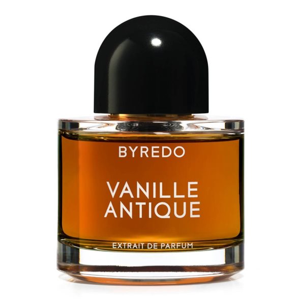 Byredo Vanille Antique parfem za jesen u narandžastoj bočici sa tolim notama.