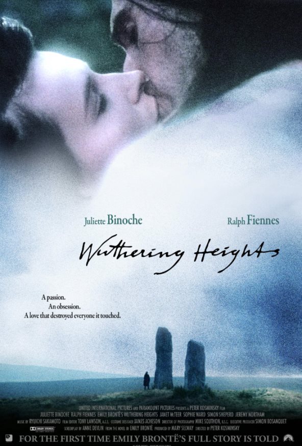Ralph Fiennes i Juliette Binoche u filmu Wuthering Heights (1992)