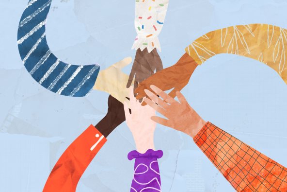 Ilustracija za prijateljstvo.