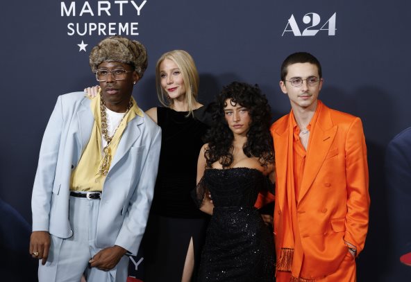 Premijera filma Marty Supreme: Timothée Chalamet, Gwyneth Paltrow i Tyler, The Creator.