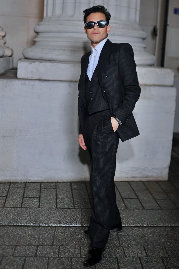 Glumac Rami Malek na YSL reviji.