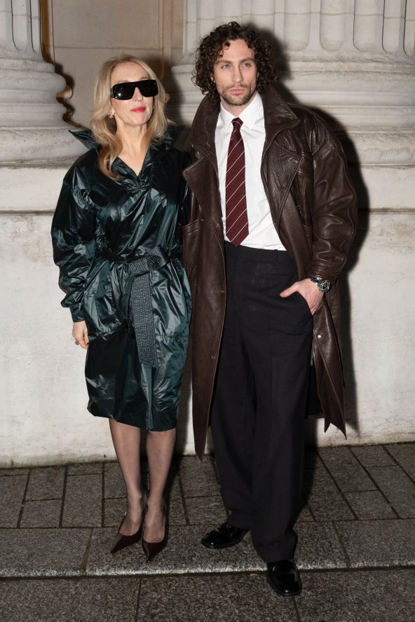 Glumac Aaron Taylor-Johnson na YSL reviji.