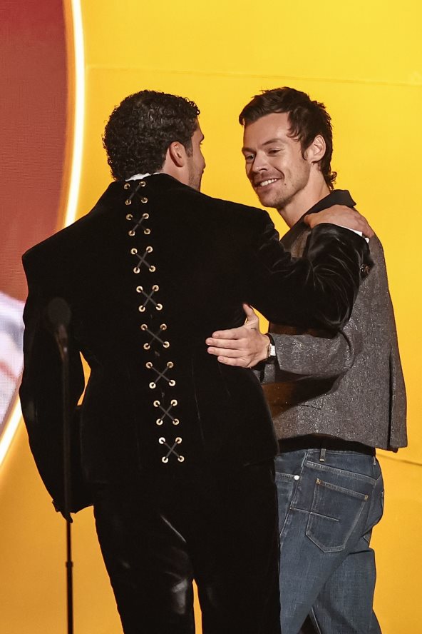 Bad Bunny i Harry Styles na dodeli Grammy nagrada 2026.
