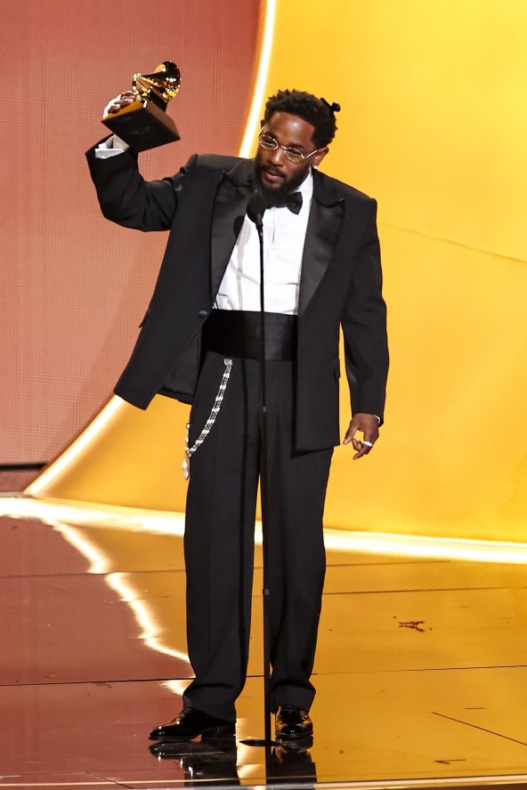 Kendrick Lamar na dodeli Grammy nagrada 2026.