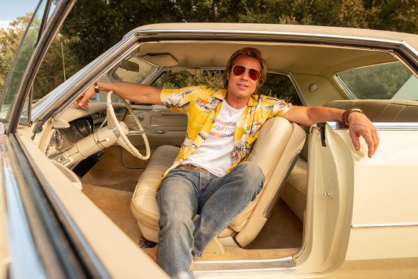 Brad Pitt u filmu Once Upon a Time in Hollywood koji je režirao Quentin Tarantino.