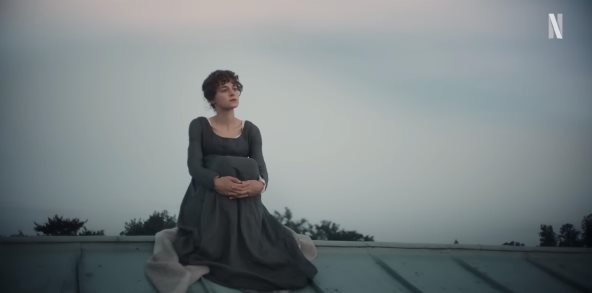 Emma Corin u seriji Pride and Prejudice.