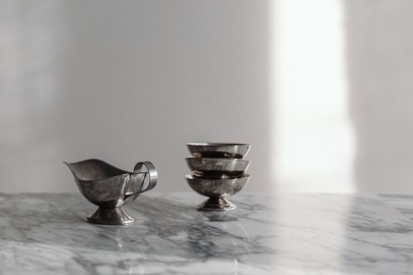 Posuđe od nerđajućeg čelika.