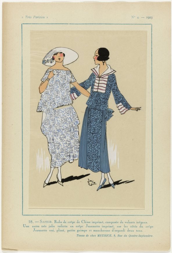 Ilustracija dve žene.