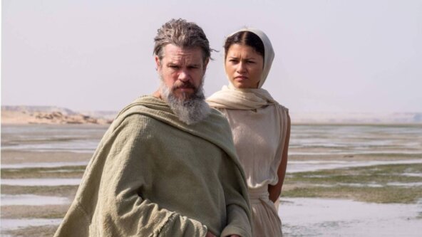 Zendaya i Matt Damon u filmu  Christophera Nolana The Odyssey.