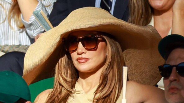 Jennifer Lopez na Wimbledonu