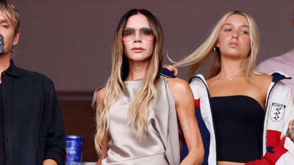 Victoria Beckham na Svetskom prvenstvu.