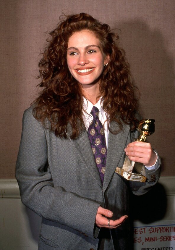 Julia Roberts na dodeli Zlatnih globusa 1990. godine.
