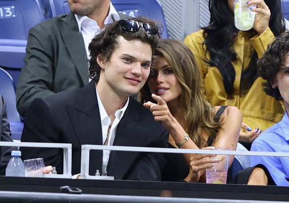 Kaia Gerber i Homer Gere na US Openu 2026.