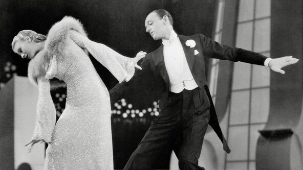 Fred Astaire i Ginger Rogers u filmu.