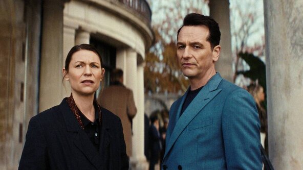 Claire Danes i Matthew Rhys u prvoj sezoni Netflixove serije The Beast in Me.